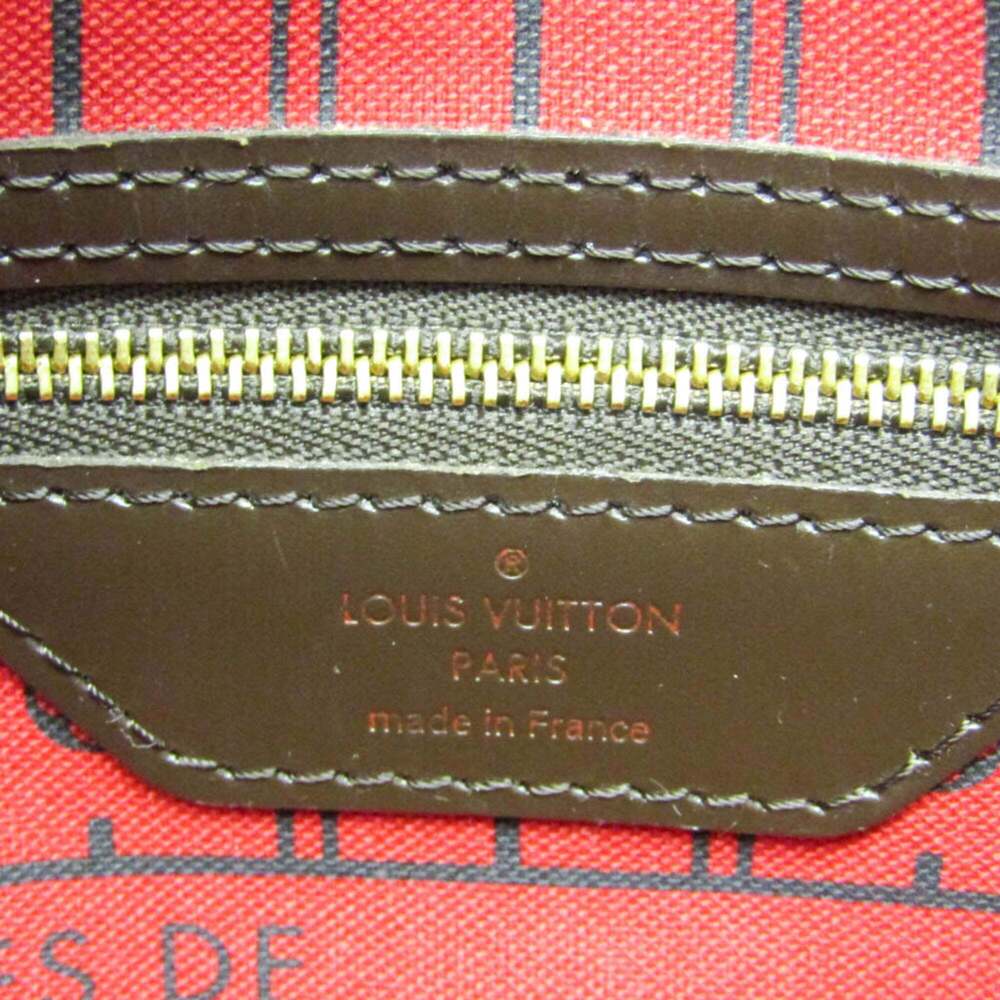 LOUIS VUITTON Brown Damier Neverfull PM Tote Bag - Picture 12 of 13